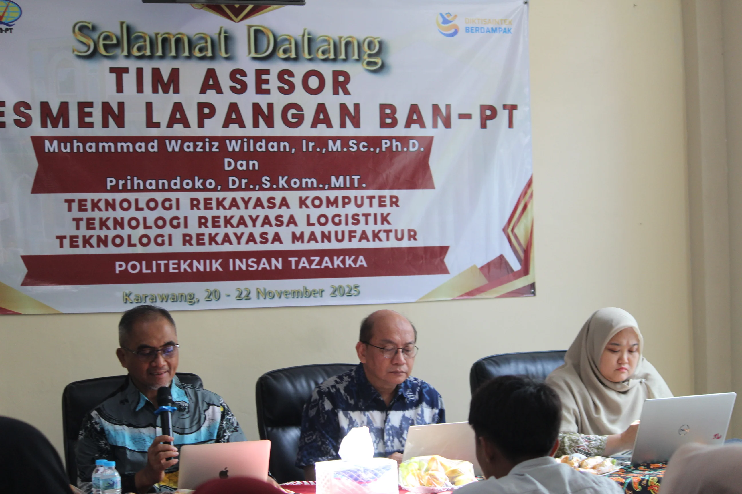 Visitasi Tim Asesor Asesmen Lapangan BAN-PT