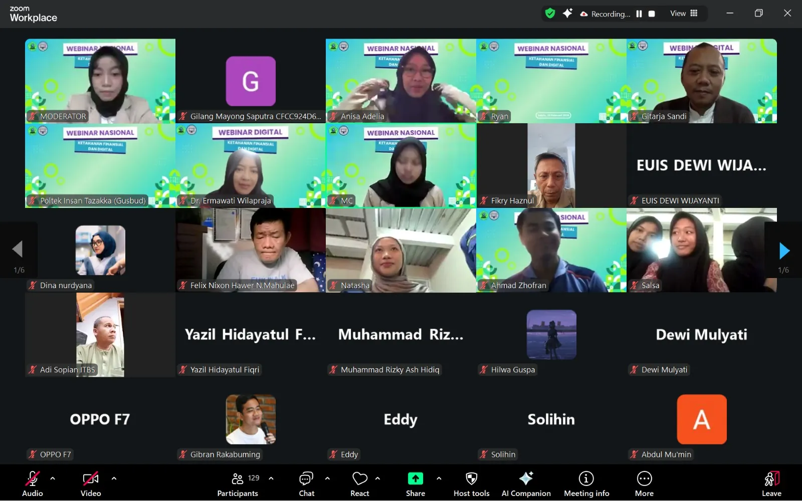 Webinar Nasional Ketahanan Finansial dan Digital